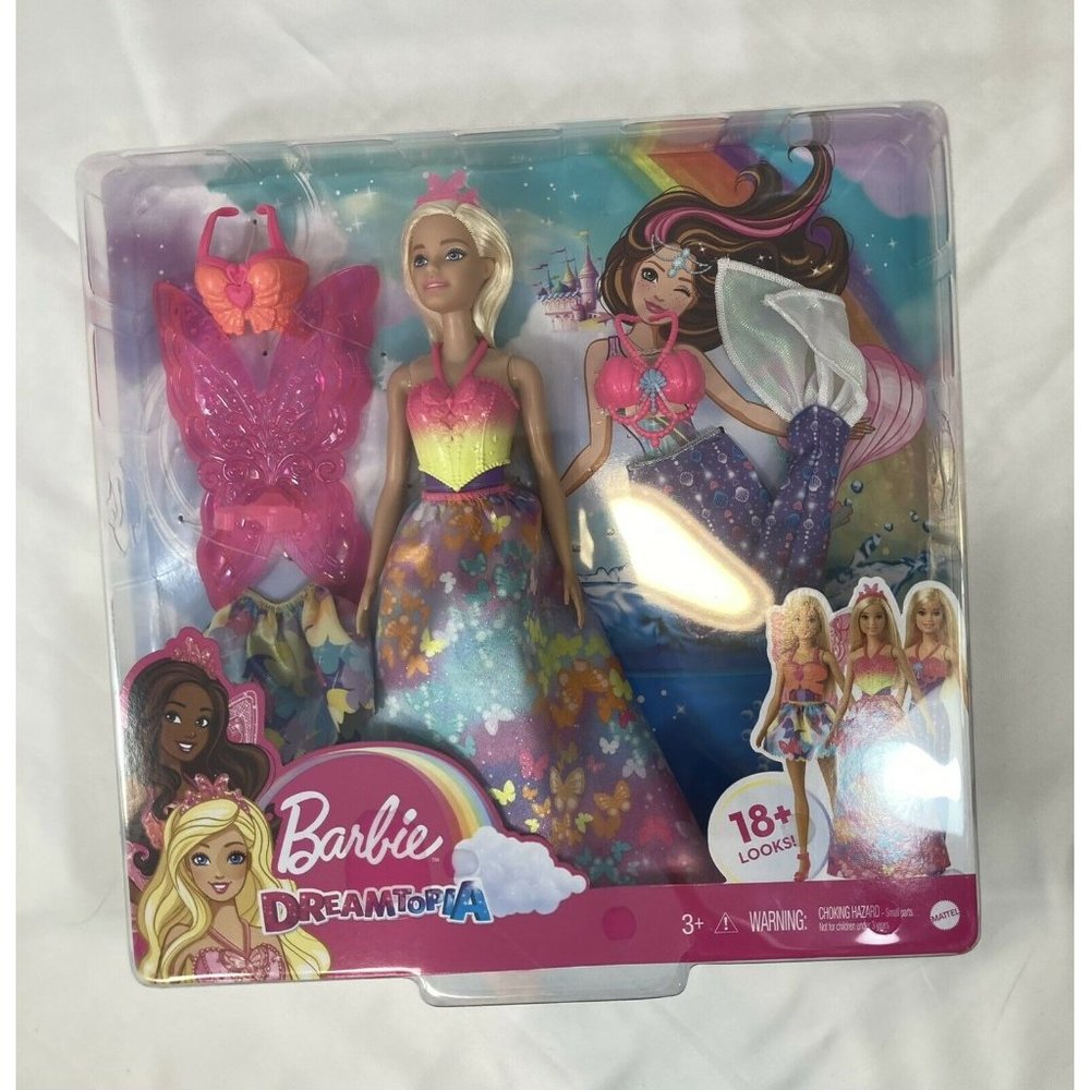 Barbie Dreamtopia  New in Box, mix-n-Match up to 18+ looks